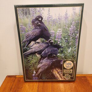 New 1000 Piece Cobble Hill Raven Puzzle
